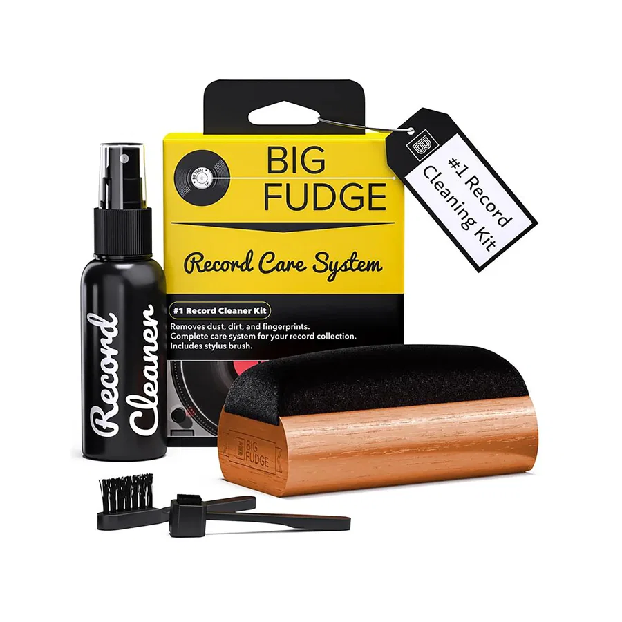 Big Fudge 4-in-1 Record Cleaning Kit