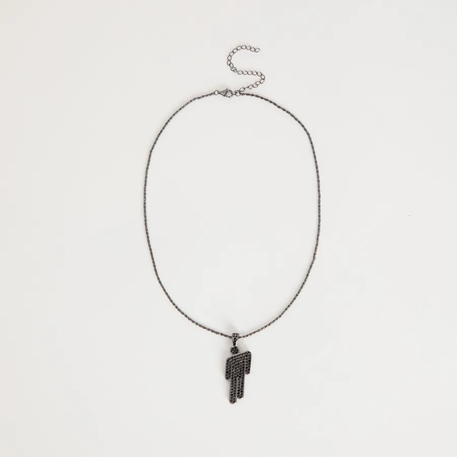 Billie Eilish Black Blohsh Necklace