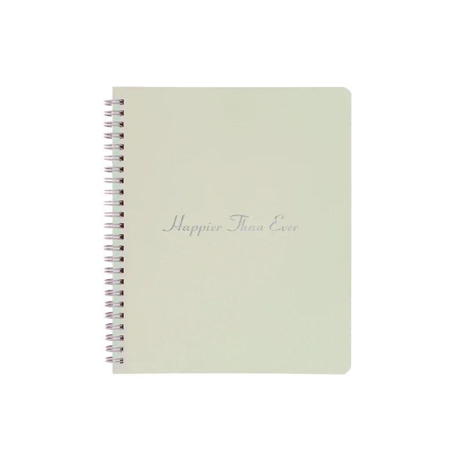 Billie Eilish Happier Than Ever Notebook