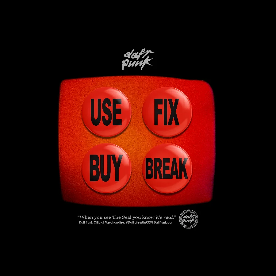 Daft Punk Technologic Pin Set