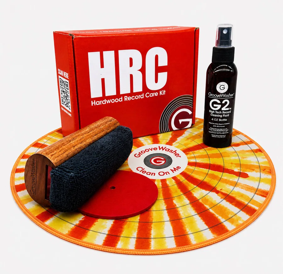 GrooveWasher Hardwood Record Cleaning Kit
