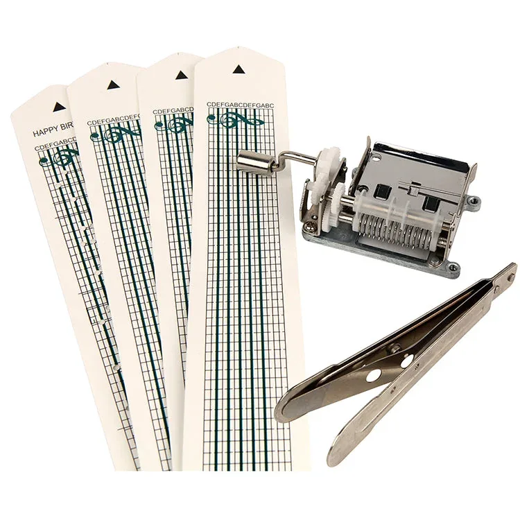 Kikkerland Make Your Own Music Box Kit