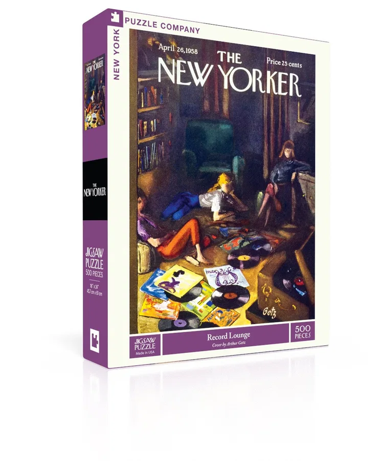 Record Lounge 500-Piece Puzzle