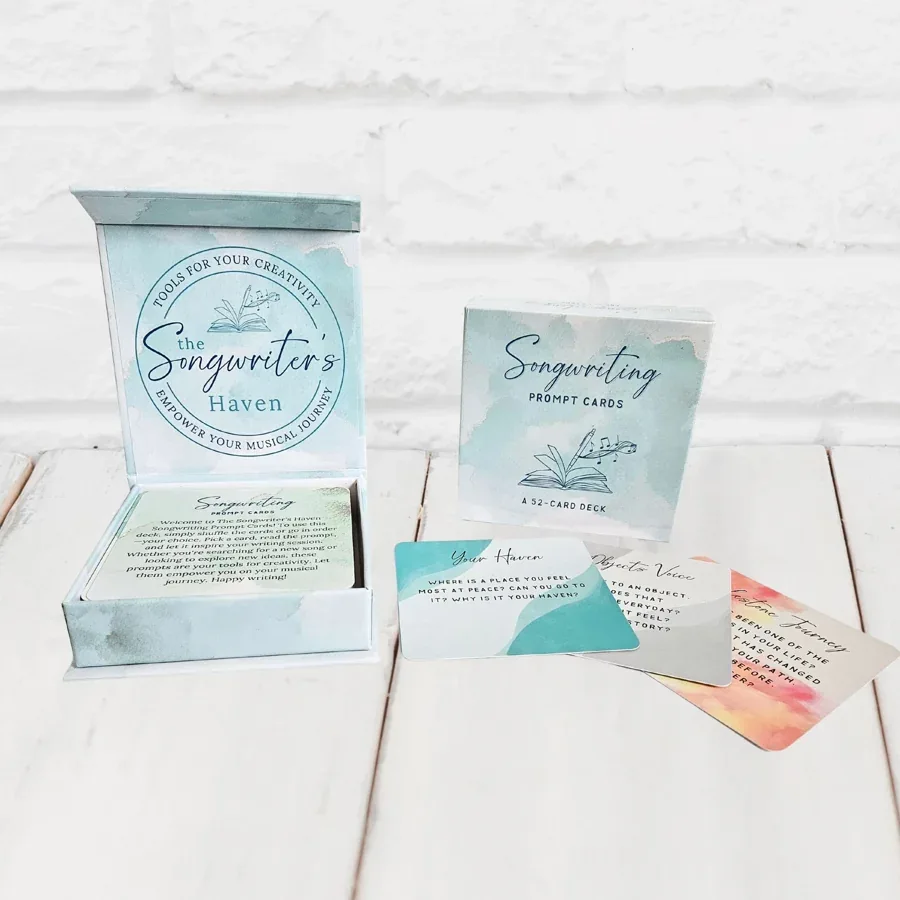 The Songwriter's Haven Songwriting Prompt Cards