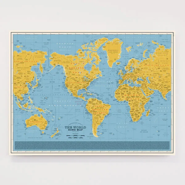World Song Map